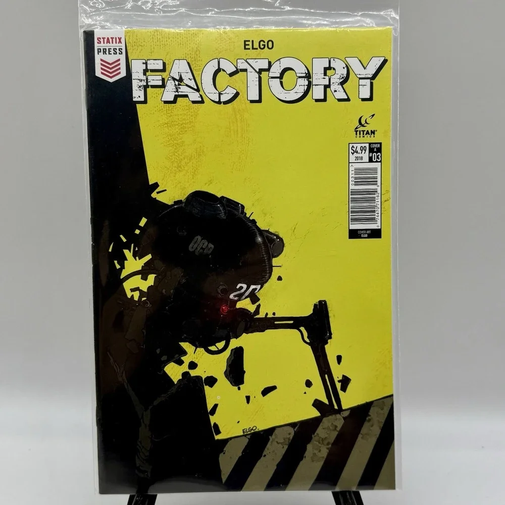 Factory #3‎ A Cover Titan Comics Book Bagged And Boarded